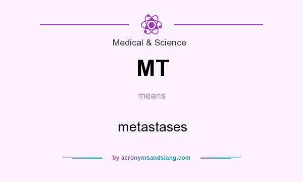 What does MT mean? It stands for metastases