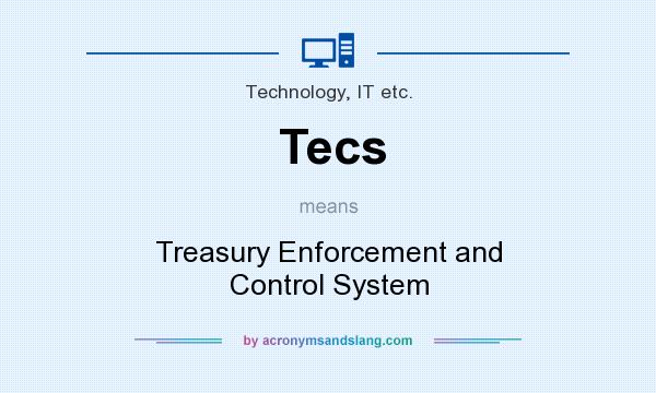 What does Tecs mean? It stands for Treasury Enforcement and Control System