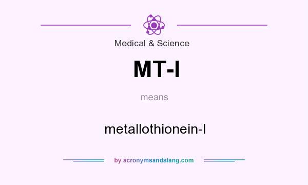 What does MT-I mean? It stands for metallothionein-I