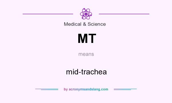 What does MT mean? It stands for mid-trachea