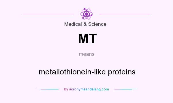 What does MT mean? It stands for metallothionein-like proteins