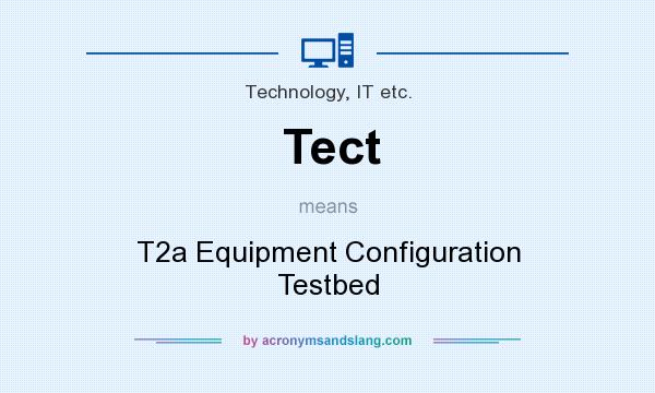 What does Tect mean? It stands for T2a Equipment Configuration Testbed