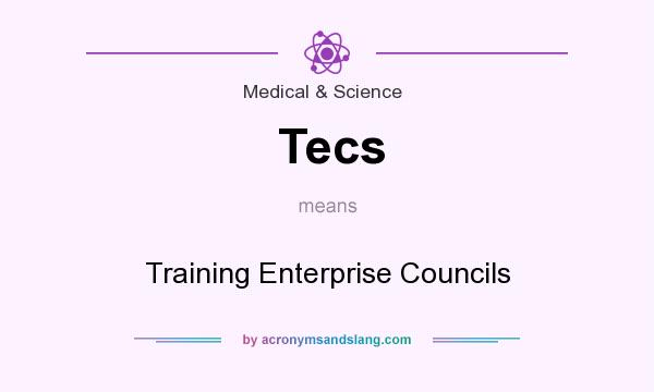 What does Tecs mean? It stands for Training Enterprise Councils