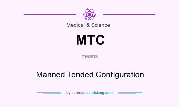 What does MTC mean? It stands for Manned Tended Configuration