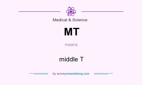 What does MT mean? It stands for middle T