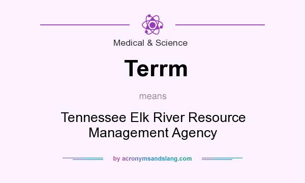 What does Terrm mean? It stands for Tennessee Elk River Resource Management Agency