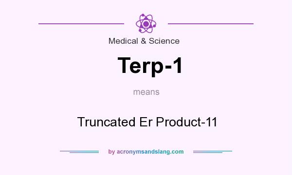 What does Terp-1 mean? It stands for Truncated Er Product-11