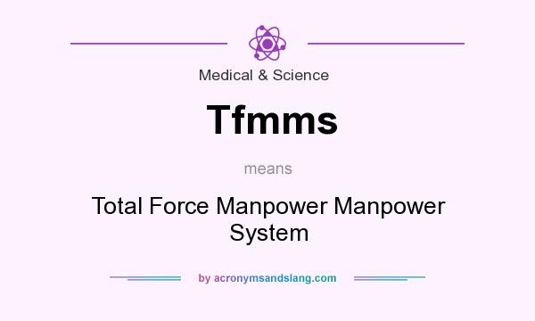 What does Tfmms mean? It stands for Total Force Manpower Manpower System