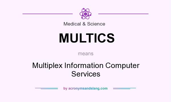 What does MULTICS mean? It stands for Multiplex Information Computer Services