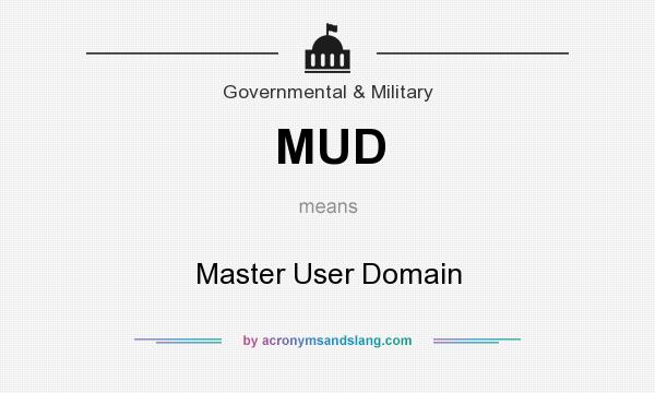 What does MUD mean? It stands for Master User Domain