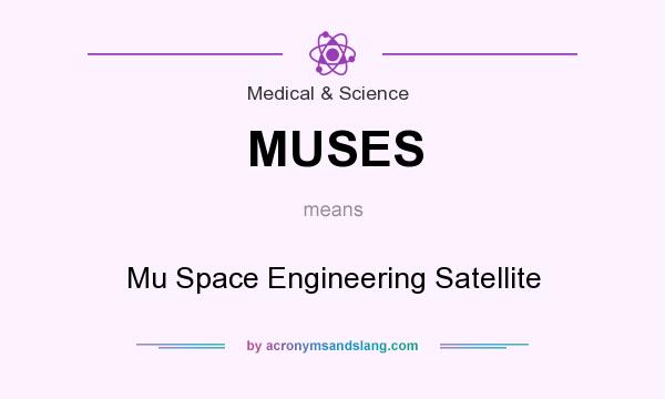 What does MUSES mean? It stands for Mu Space Engineering Satellite