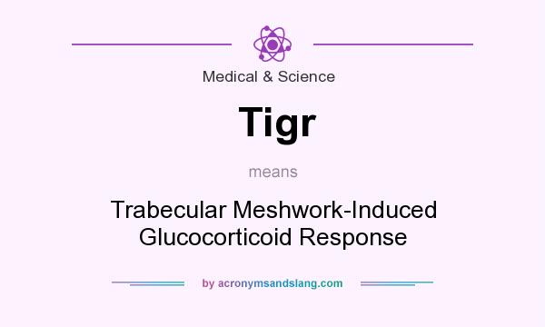What does Tigr mean? It stands for Trabecular Meshwork-Induced Glucocorticoid Response