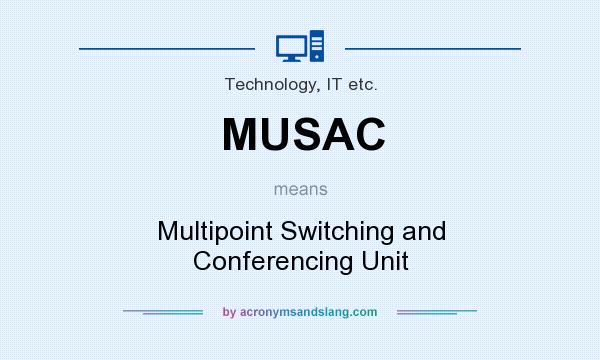 What does MUSAC mean? It stands for Multipoint Switching and Conferencing Unit