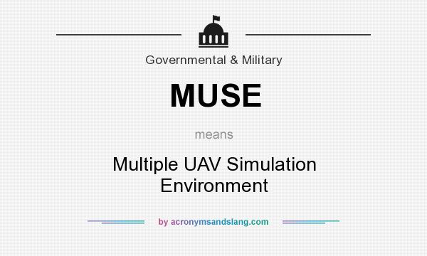 What does MUSE mean? It stands for Multiple UAV Simulation Environment