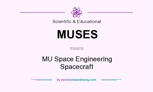 What does MUSES mean? It stands for MU Space Engineering Spacecraft