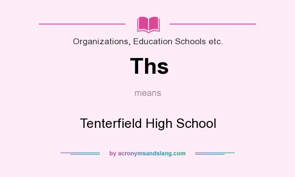What does Ths mean? It stands for Tenterfield High School