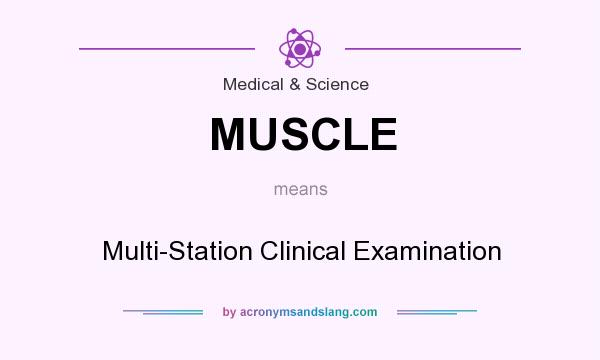 What does MUSCLE mean? It stands for Multi-Station Clinical Examination