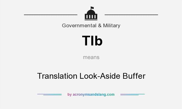 What does Tlb mean? It stands for Translation Look-Aside Buffer