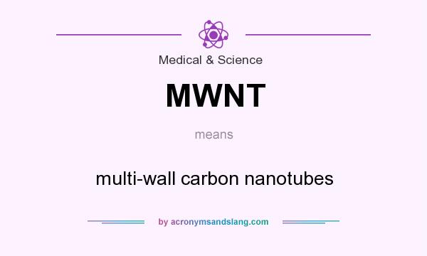 What does MWNT mean? It stands for multi-wall carbon nanotubes