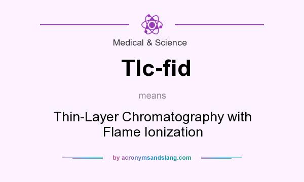What does Tlc-fid mean? It stands for Thin-Layer Chromatography with Flame Ionization