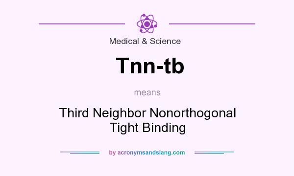 What does Tnn-tb mean? It stands for Third Neighbor Nonorthogonal Tight Binding