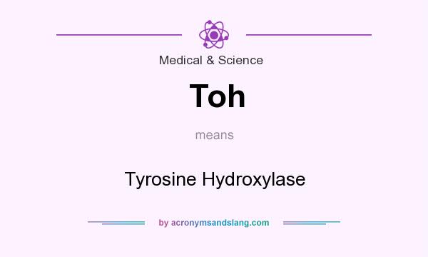What does Toh mean? It stands for Tyrosine Hydroxylase