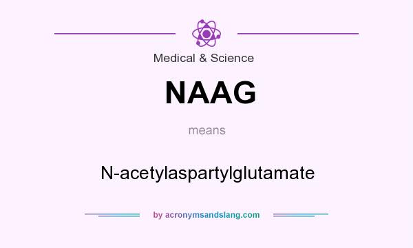 What does NAAG mean? It stands for N-acetylaspartylglutamate