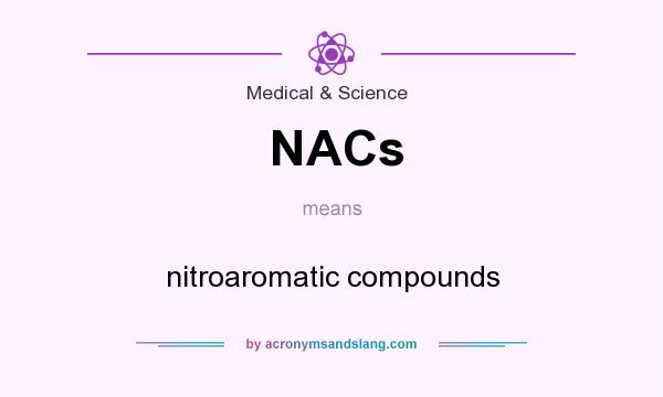 What does NACs mean? It stands for nitroaromatic compounds