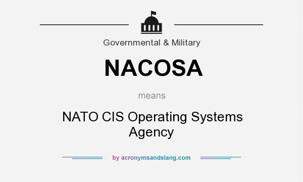 What does NACOSA mean? It stands for NATO CIS Operating Systems Agency