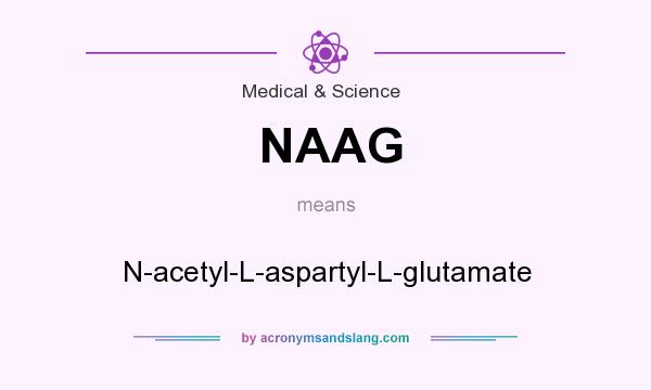 What does NAAG mean? It stands for N-acetyl-L-aspartyl-L-glutamate