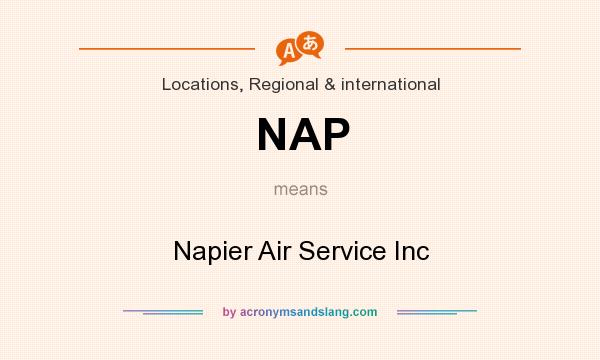 What does NAP mean? It stands for Napier Air Service Inc