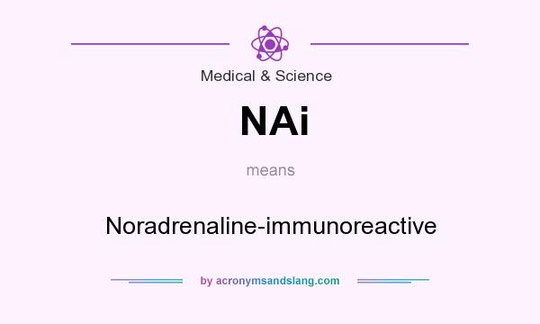What does NAi mean? It stands for Noradrenaline-immunoreactive