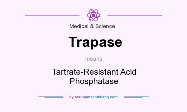 What does Trapase mean? It stands for Tartrate-Resistant Acid Phosphatase