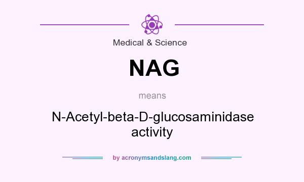 What does NAG mean? It stands for N-Acetyl-beta-D-glucosaminidase activity