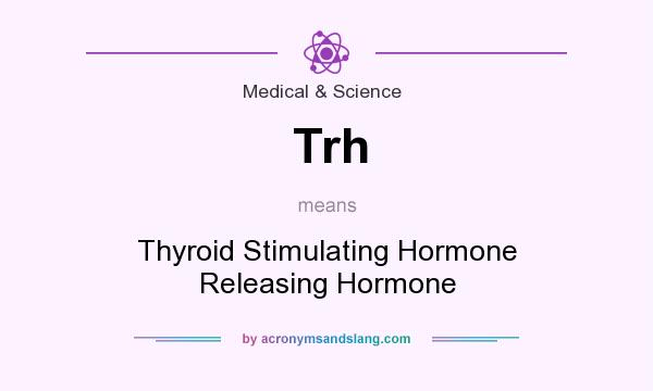 What does Trh mean? It stands for Thyroid Stimulating Hormone Releasing Hormone