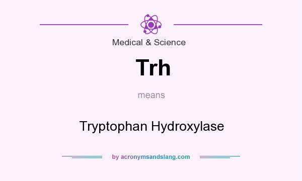 What does Trh mean? It stands for Tryptophan Hydroxylase