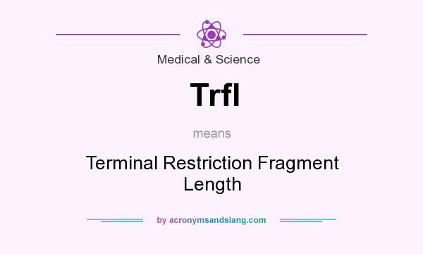What does Trfl mean? It stands for Terminal Restriction Fragment Length