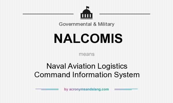 What does NALCOMIS mean? It stands for Naval Aviation Logistics Command Information System