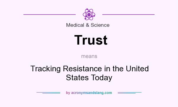 What does Trust mean? It stands for Tracking Resistance in the United States Today