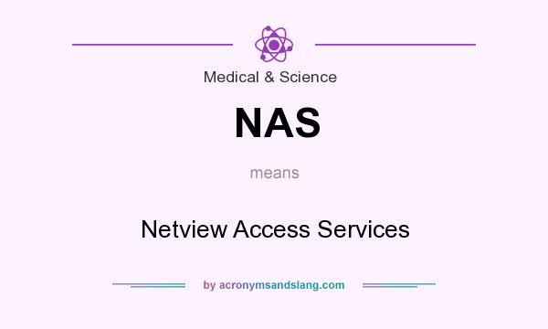 What does NAS mean? It stands for Netview Access Services