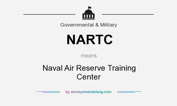 What does NARTC mean? It stands for Naval Air Reserve Training Center
