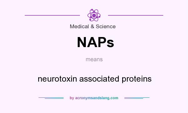 What does NAPs mean? It stands for neurotoxin associated proteins