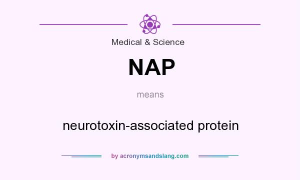 What does NAP mean? It stands for neurotoxin-associated protein