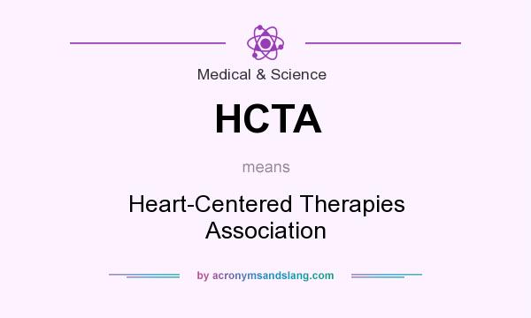 What does HCTA mean? It stands for Heart-Centered Therapies Association
