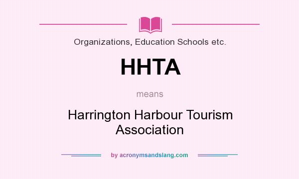 What does HHTA mean? It stands for Harrington Harbour Tourism Association