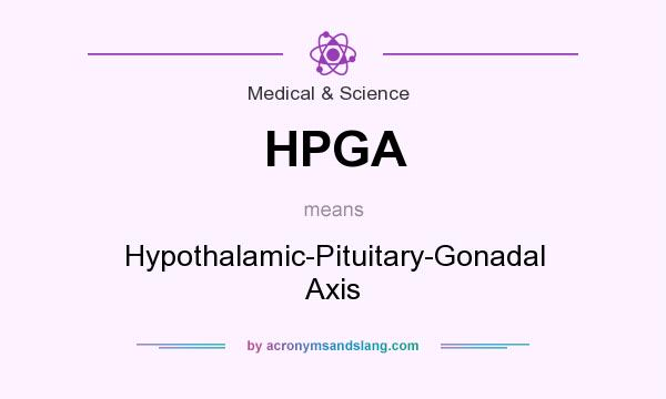 What does HPGA mean? It stands for Hypothalamic-Pituitary-Gonadal Axis