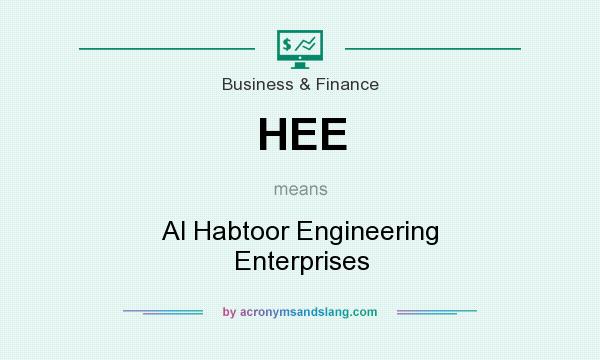 What does HEE mean? It stands for Al Habtoor Engineering Enterprises