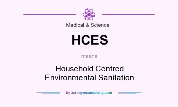 What does HCES mean? It stands for Household Centred Environmental Sanitation