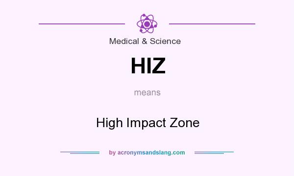What does HIZ mean? It stands for High Impact Zone