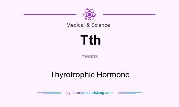 What does Tth mean? It stands for Thyrotrophic Hormone